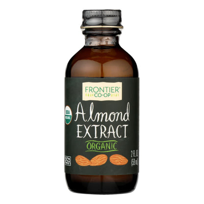 Frontier Herb Almond Extract - Organic - 2 Oz