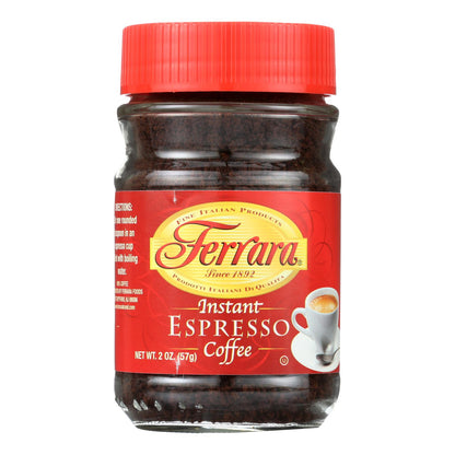 Ferrara Instant Espresso - Case Of 12 - 2 Oz