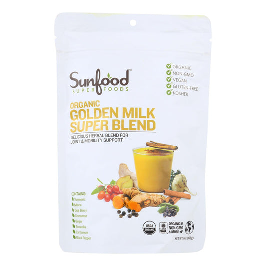 Sunfood - Leche dorada Super Blend - 1 unidad - 6 oz