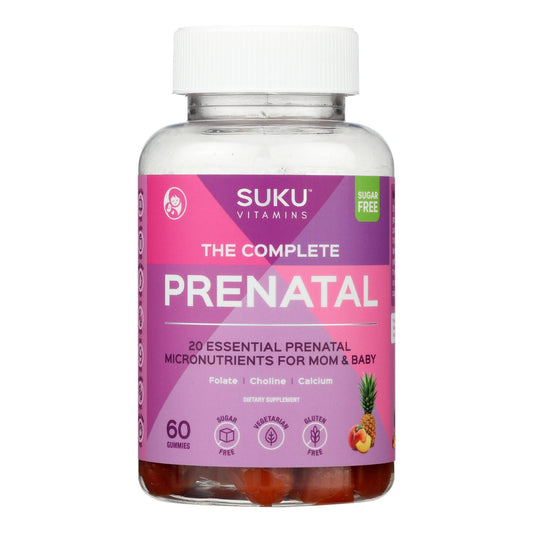 Suku Vitamins - Gomitas prenatales completas - 1 unidad - 60 unidades