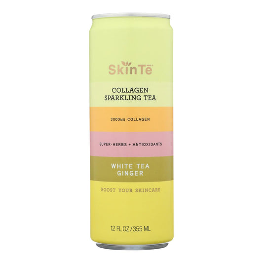 Skin Te - Sparkling Clgn Tea Wht Ginger - Case Of 12-12 Fz