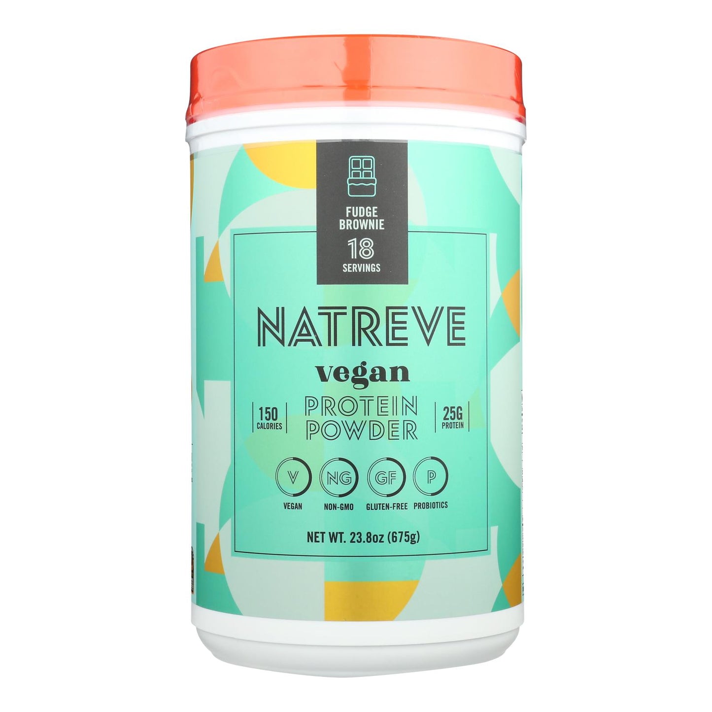 Natreve - Brownie de dulce de leche con proteína en polvo - Caja de 4 - 23,8 oz