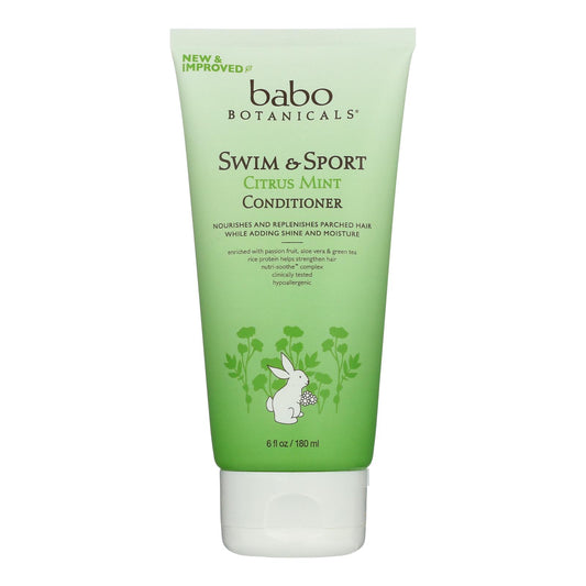 Babo Botanicals - Acondicionador Swim&amp;sport Pepino - 1 unidad 1-6 Fz