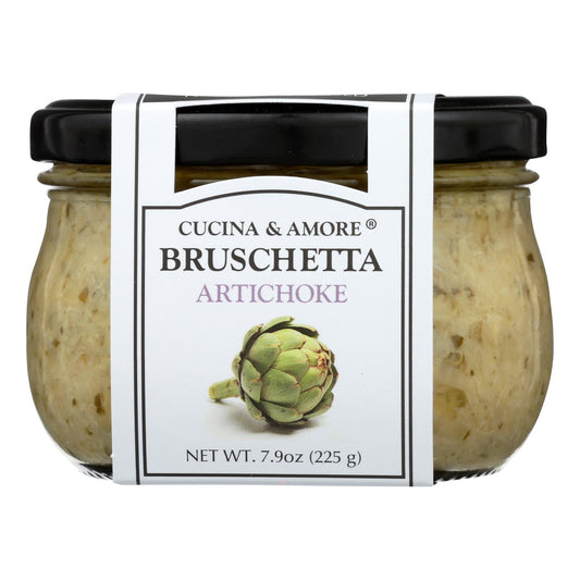 Cucina And Amore - Bruschetta - Artichoke - 7.9 Oz - Case Of 6