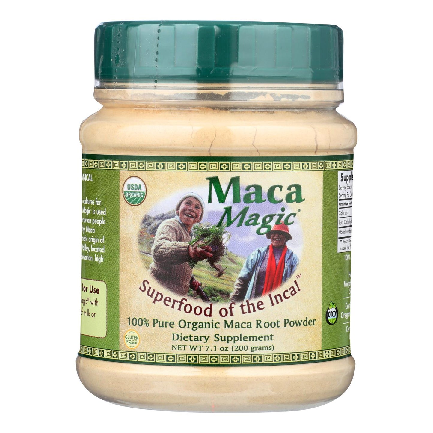 Tarro de polvo mágico de maca - 7,1 oz
