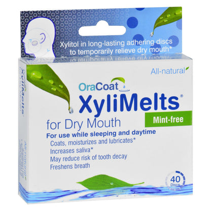 Oracoat - Xylimelts - Boca seca - Sin menta - 40 unidades