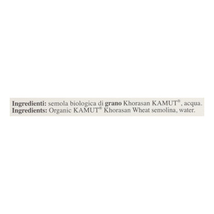 Monograno - Espaguetis orgánicos Kamut - Caja de 12 - 17,64 oz