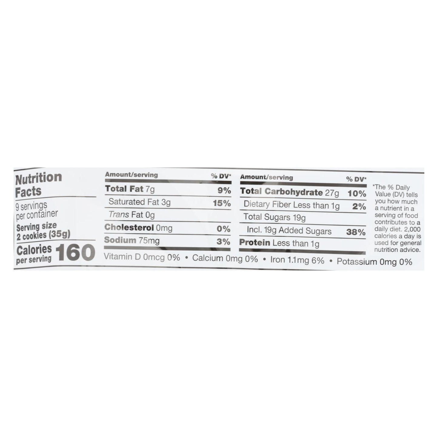 Glutino - Galletas rellenas de crema de vainilla - Caja de 12 - 11.1 oz