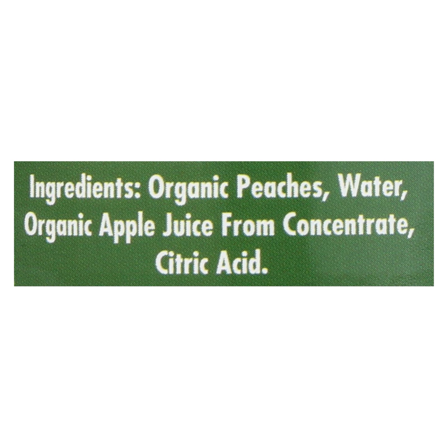 Melocotones orgánicos en rodajas de bosque nativo - Caja de 6 - 15 oz.