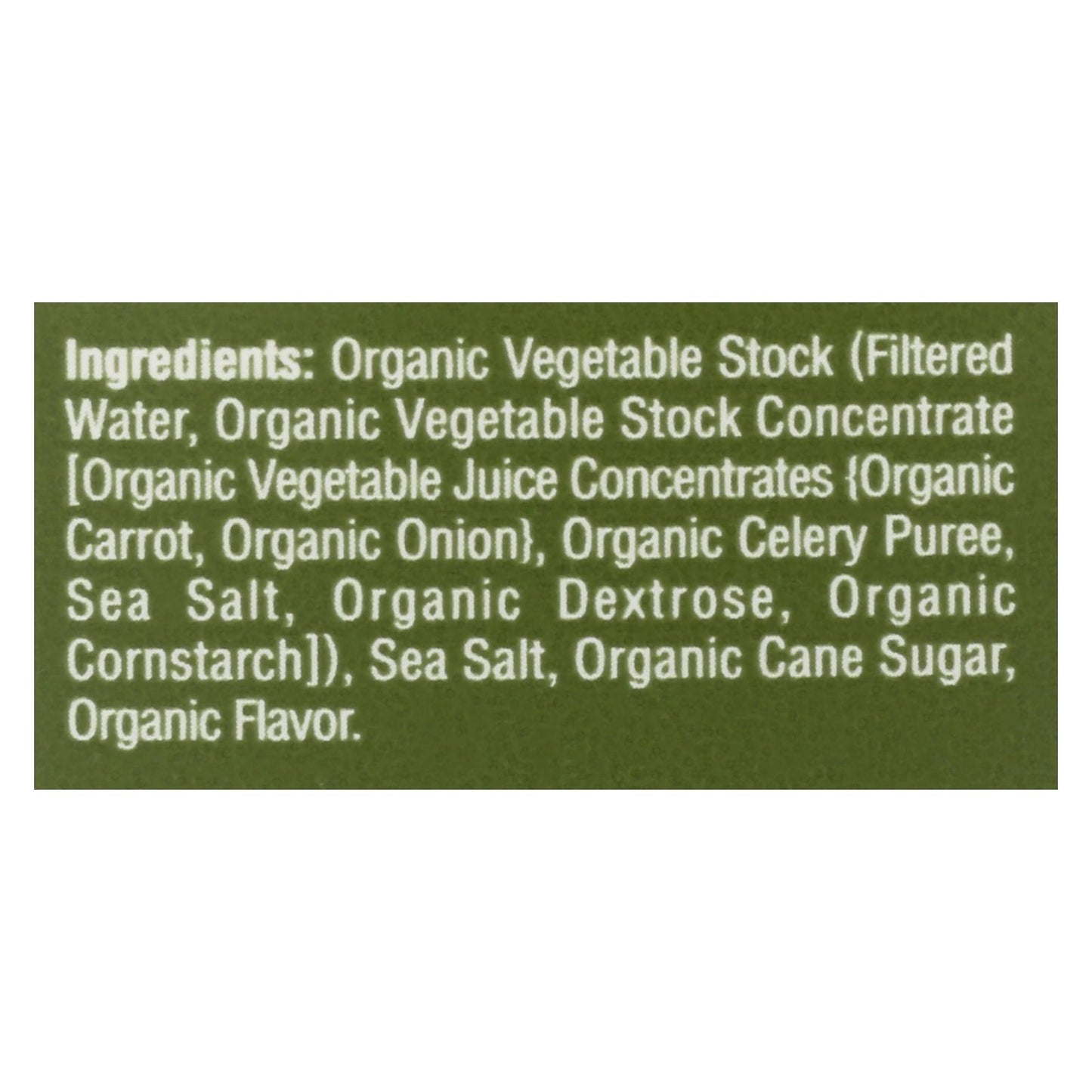 Caldo de verduras orgánico Emeril - Caja de 6 - 32 fl oz.