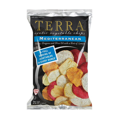 Terra Chips 异国蔬菜片 - 地中海 - 12 片装 - 6.8 盎司