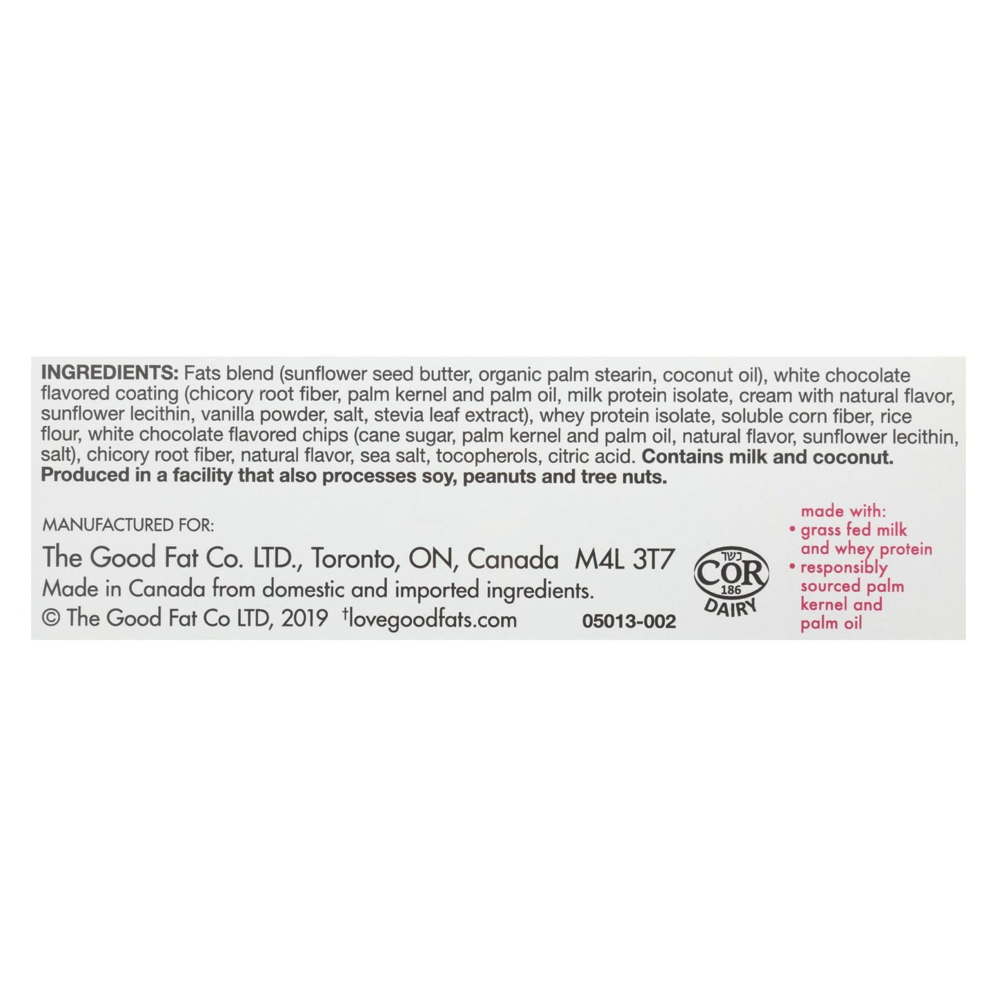 Love Good Fats - Barrita de mousse de limón - Caja de 12 - 1,38 oz