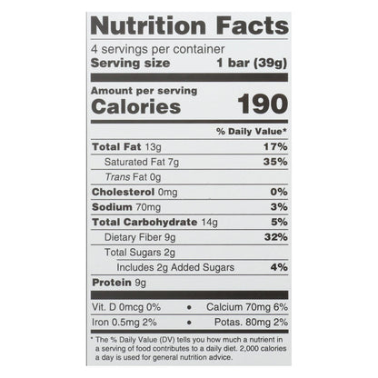 Love Good Fats - Barrita de mousse de limón - Caja de 12 - 1,38 oz