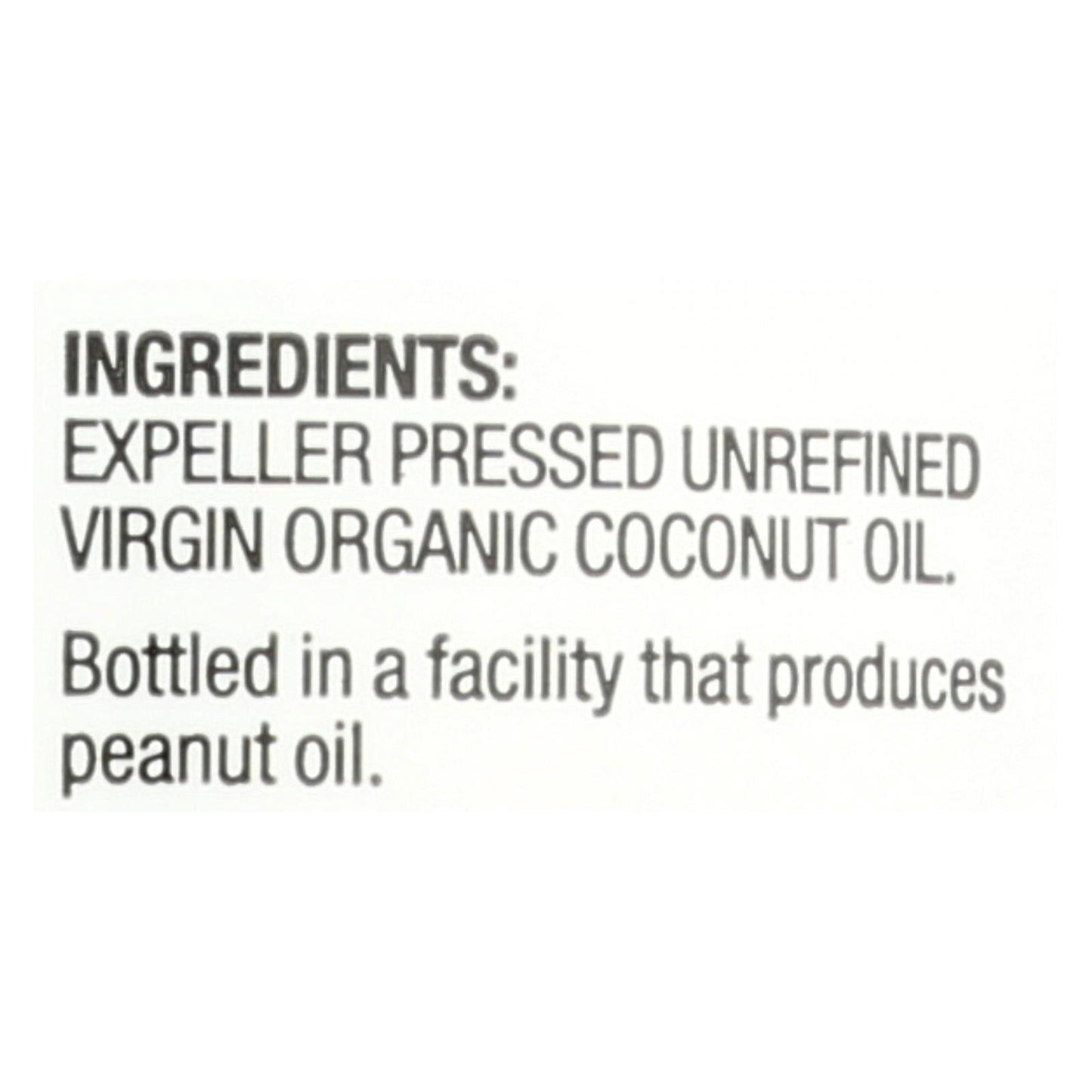 Aceite de coco orgánico sin refinar Spectrum Naturals - Caja de 12 - 14 fl oz.