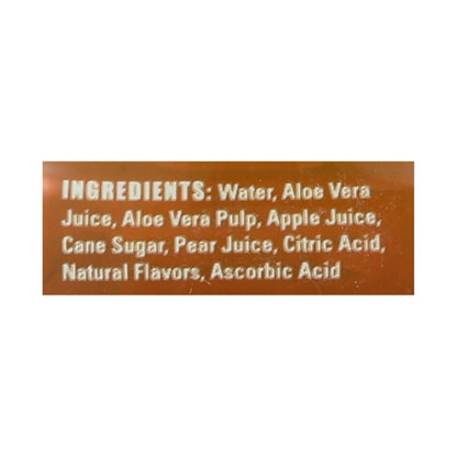 Alo Original Crisp Aloe Vera Juice Drink - Fuji Apple And Pear - Case Of 12 - 16.9 Fl Oz.