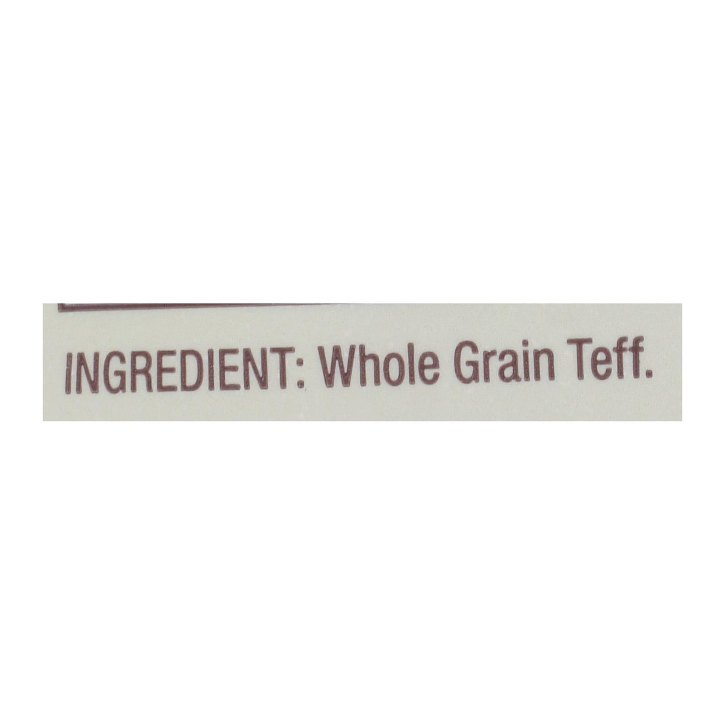 Bob's Red Mill - Teff de grano entero - Caja de 4 - 24 oz