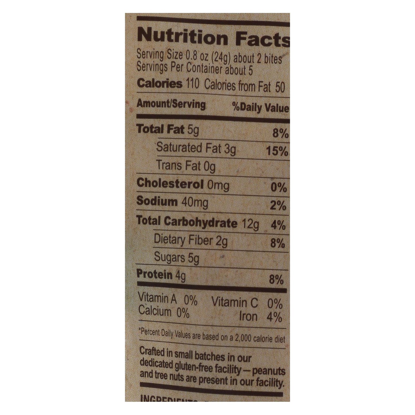 Gfb Nutrition Bites  - Case Of 6 - 4 Oz