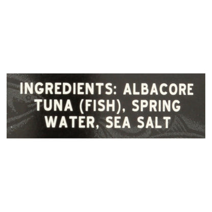 Atún blanco Príncipe Heredero en agua de manantial - Blanco sólido - Caja de 12 - 5 oz.