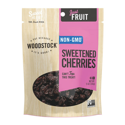 Woodstock Sweetened Cherries - Case Of 8 - 5 Oz