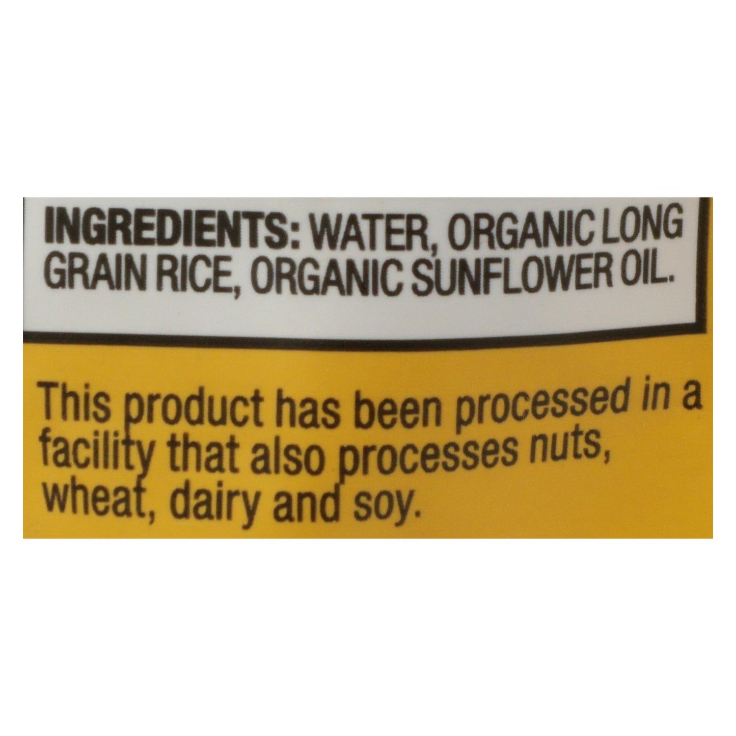 Arroz Tasty Bite - Orgánico - Grano largo - 8,8 oz - Caja de 6