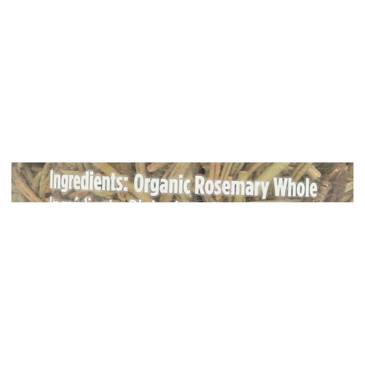 Spicely Organics - Organic Rosemary - Whole - Case Of 3 - 0.5 Oz.