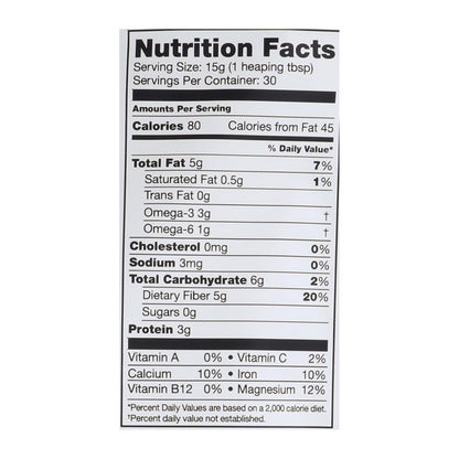 Sunfood Superfoods 生有机奇亚籽 - 1 粒 - 1 磅