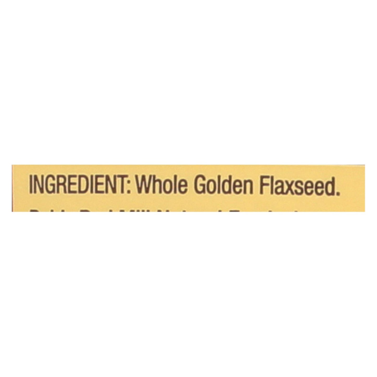 Bob's Red Mill - Flaxseed Meal - Golden - Case Of 4 - 16 Oz