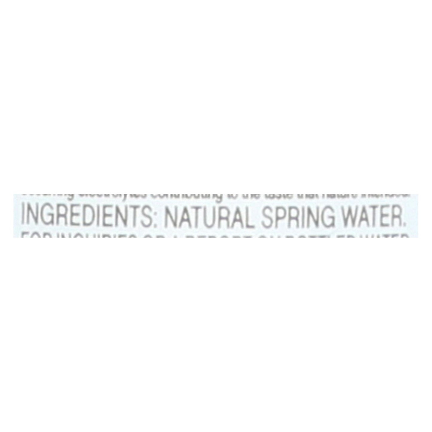 Evians Spring Water Spring Water Plastic - Water - Case Of 24 - 500 Ml