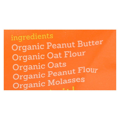 Riley's Organics Organic Dog Treats, Peanut Butter & Molasses Recipe, Small  - Case Of 6 - 5 Oz