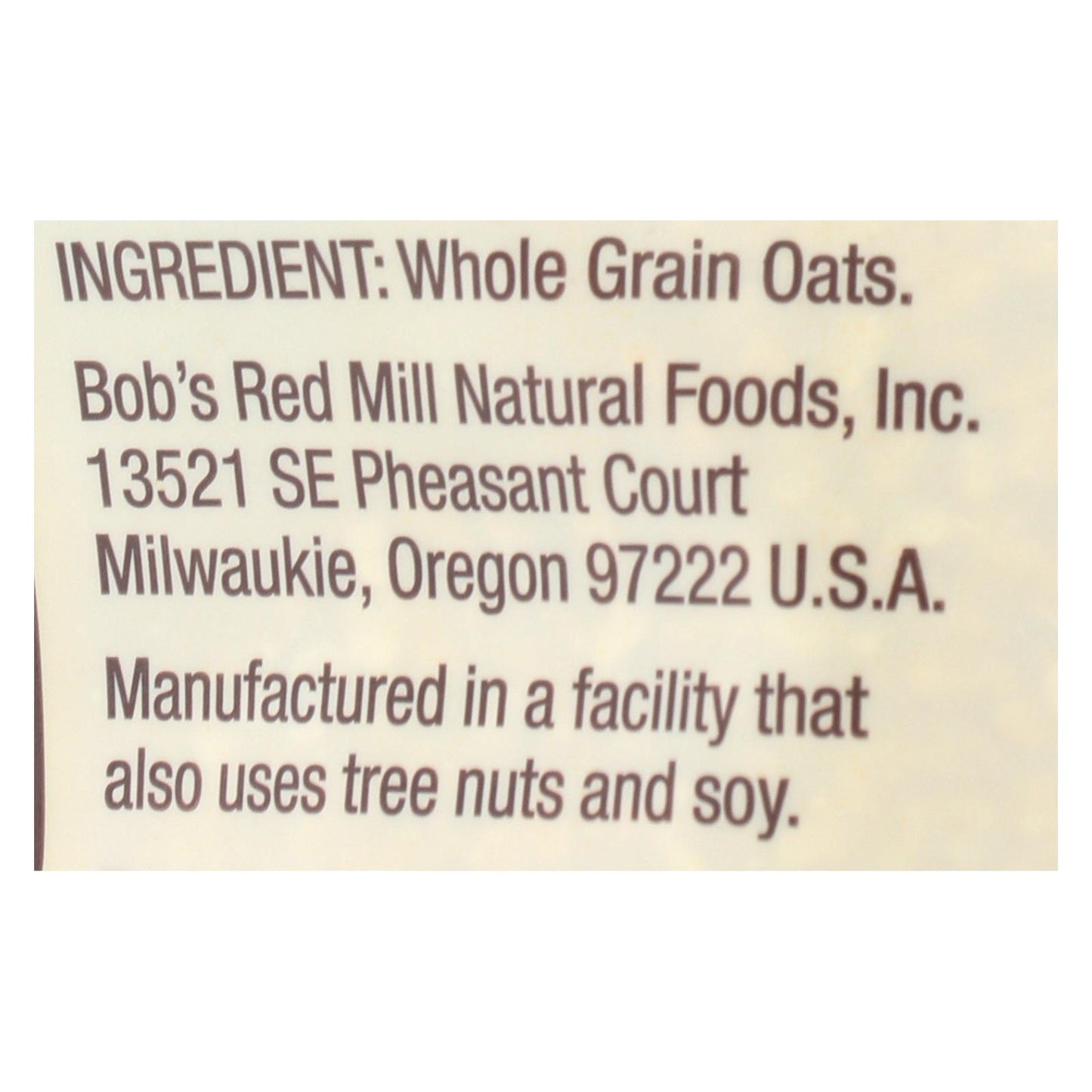 Bob's Red Mill - Avena cortada en acero - Sin gluten - Caja de 4-24 oz.