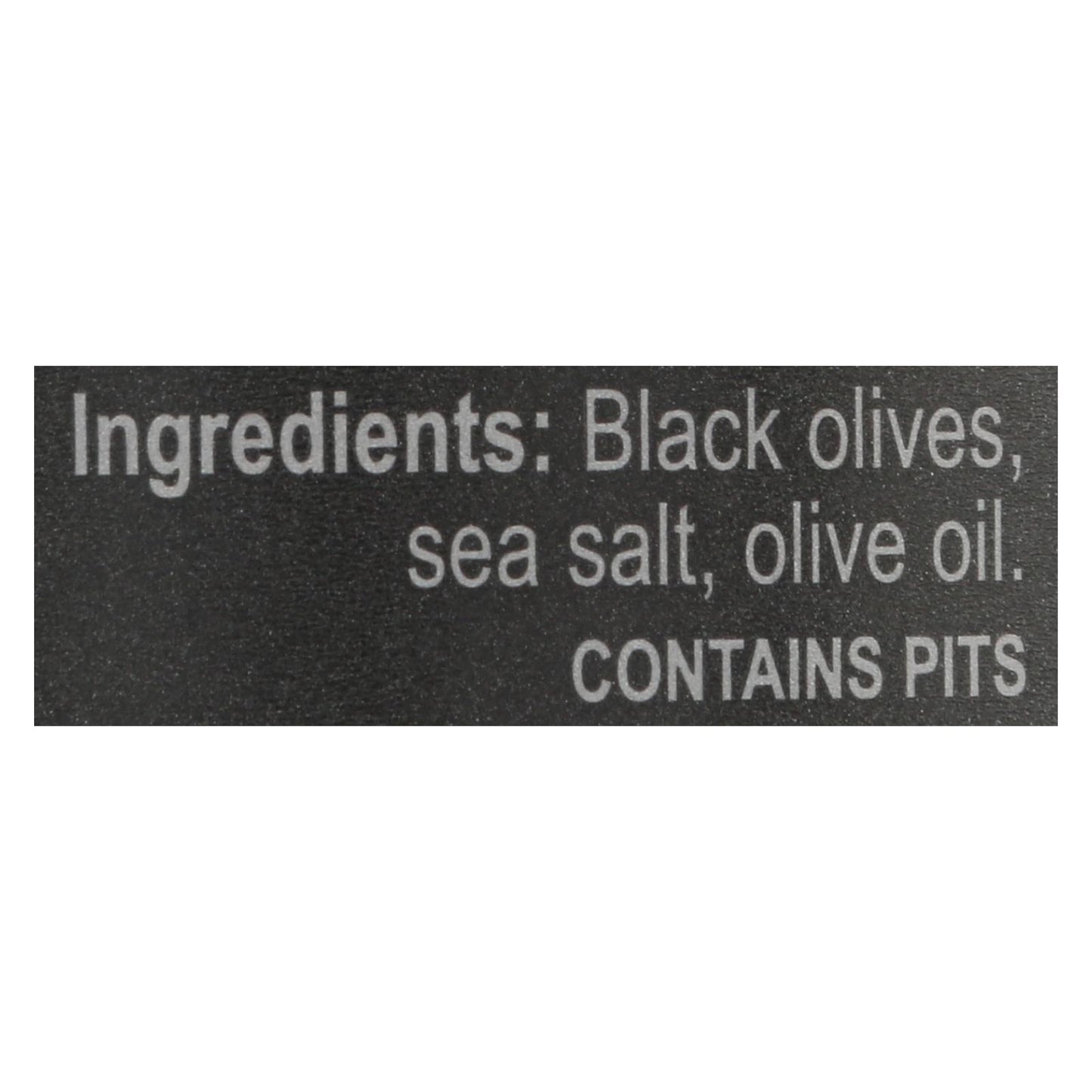 Mina - Olives Black Dry Cured - Case Of 6 - 7 Oz