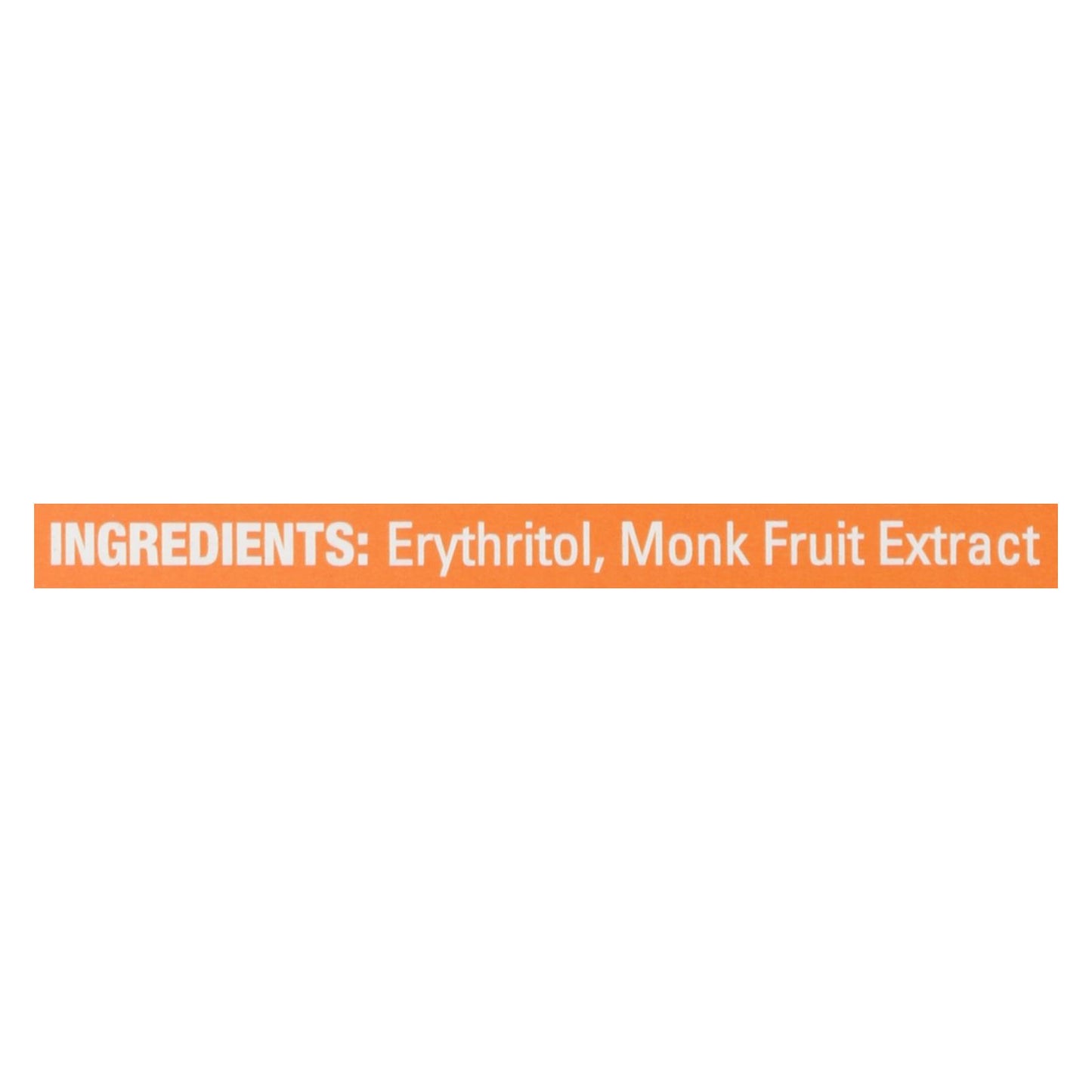 Monk Fruit In The Raw - Swtnr Mnk Fruit N Rw Keto - Case Of 8-40 Pkt