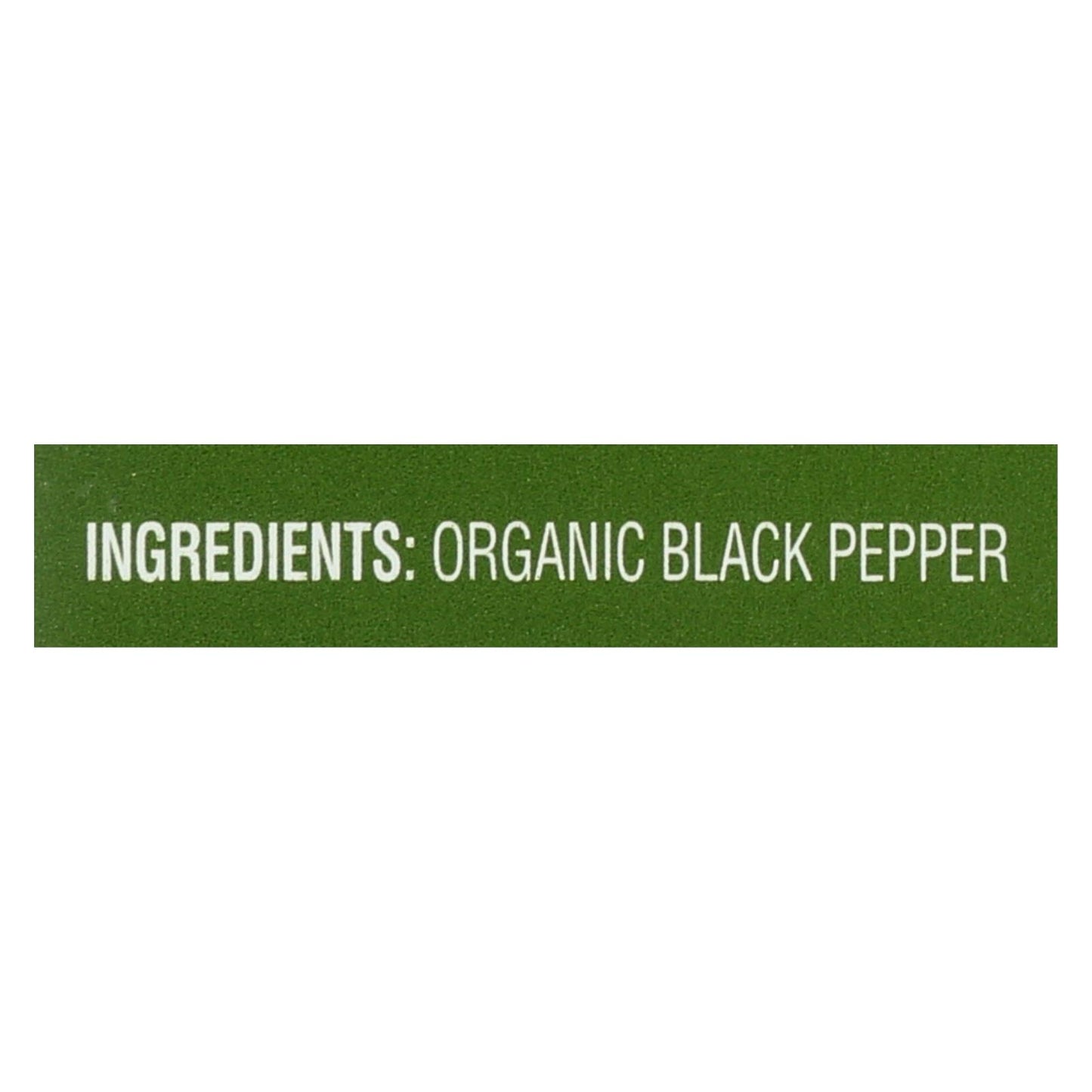 Simply Organic Ground Black Pepper - Case Of 6 - 4 Oz.