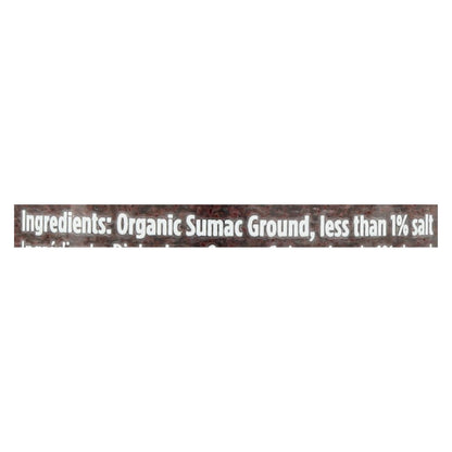 Spicely Organics - Sumac orgánico - Caja de 3 - 2 oz.