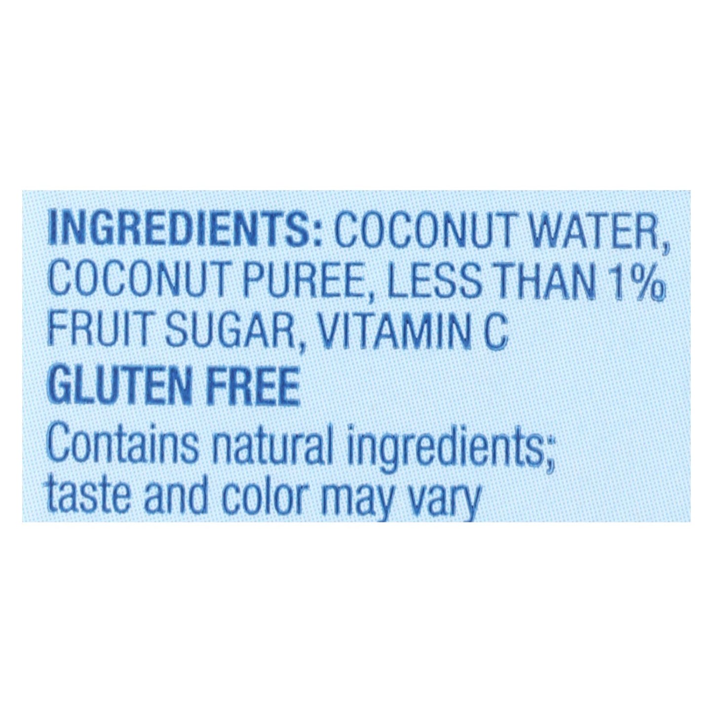 Vita Coco - Agua de Coco Prensada - Caja de 12 - 1 Lt