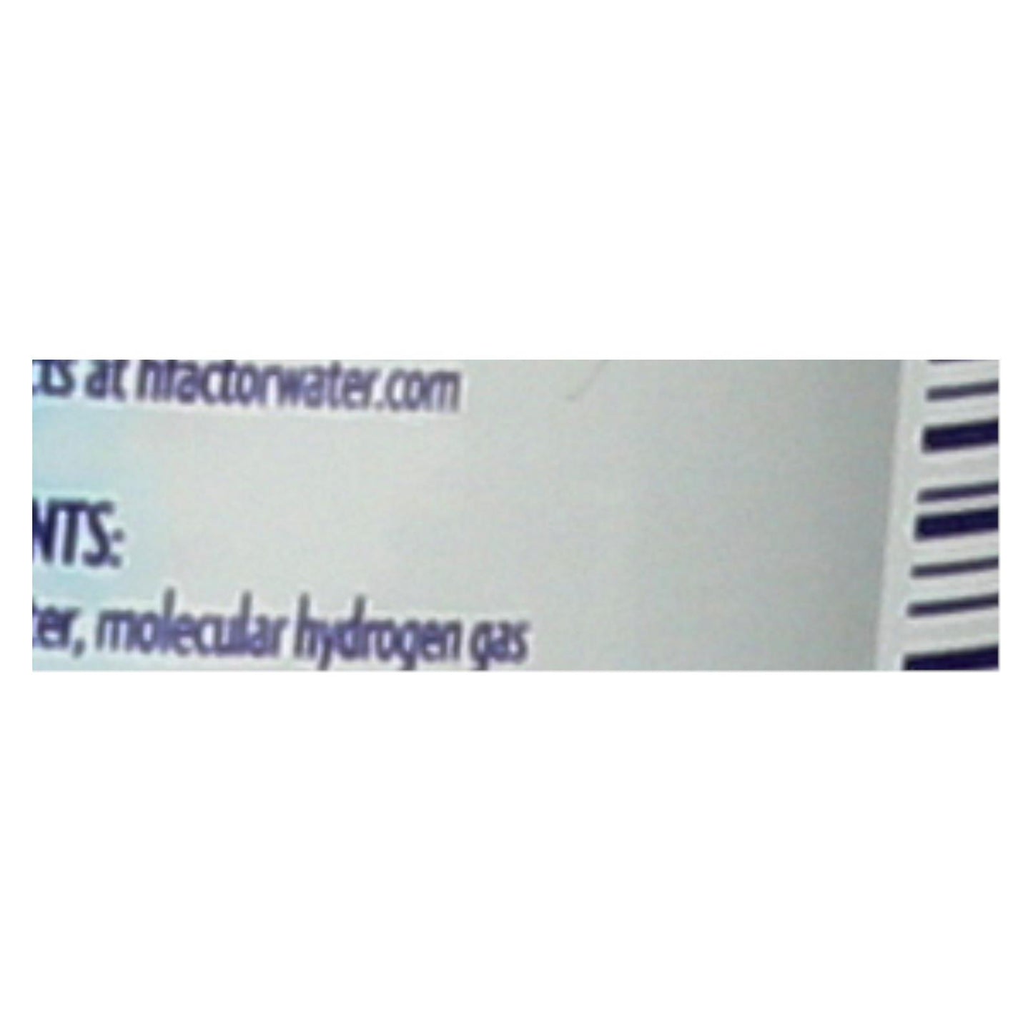 Hfactor - Agua enriquecida con hidrógeno - Caja de 12 - 11 Fz