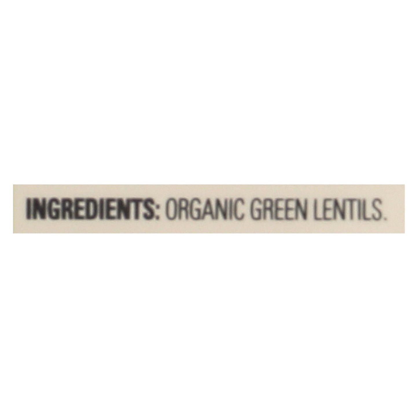 Arrowhead Mills - Organic Green Lentils - Case Of 6 - 16 Oz.