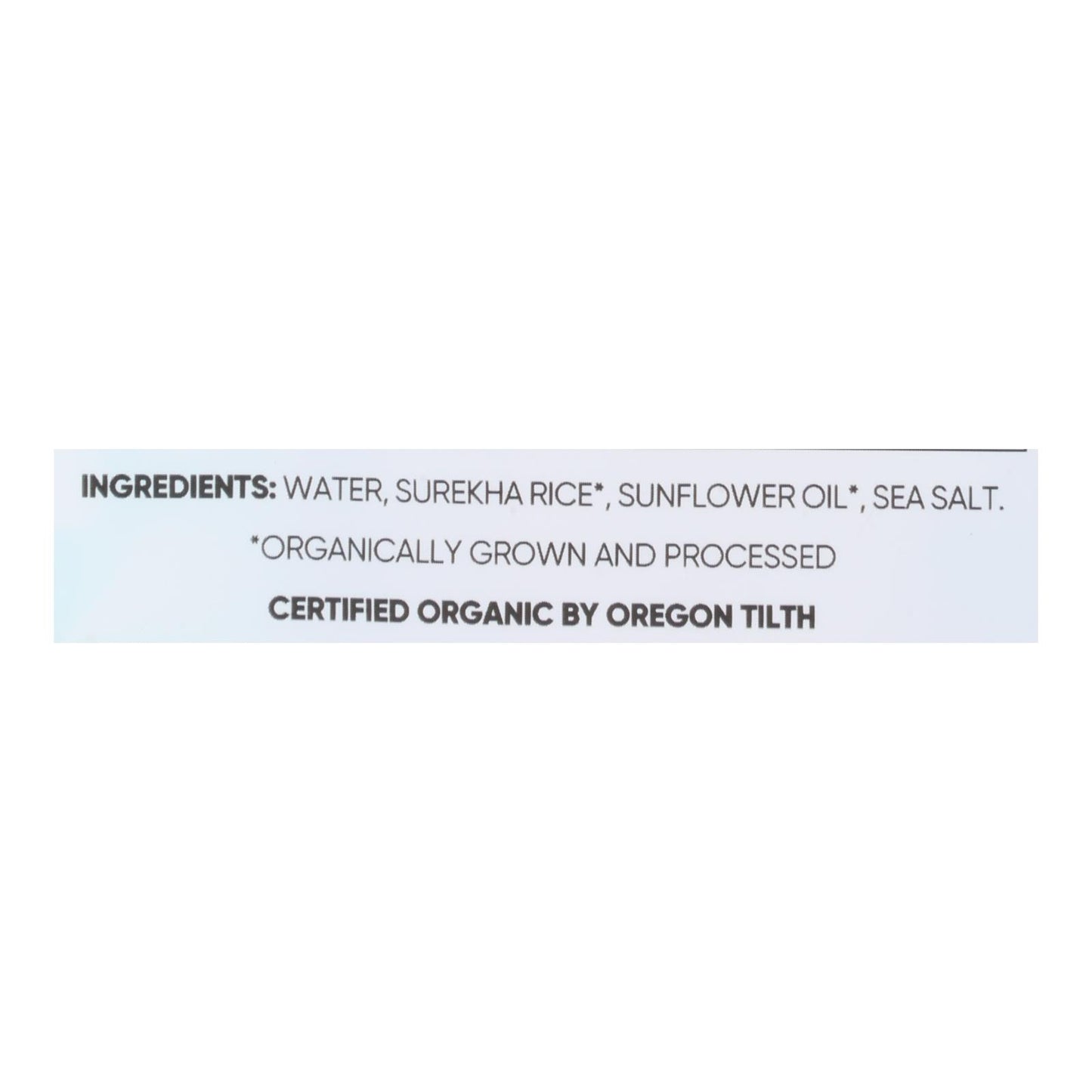 Maya Kaimal - Arroz Surekha Plain - Caja de 6 - 8.5 Oz