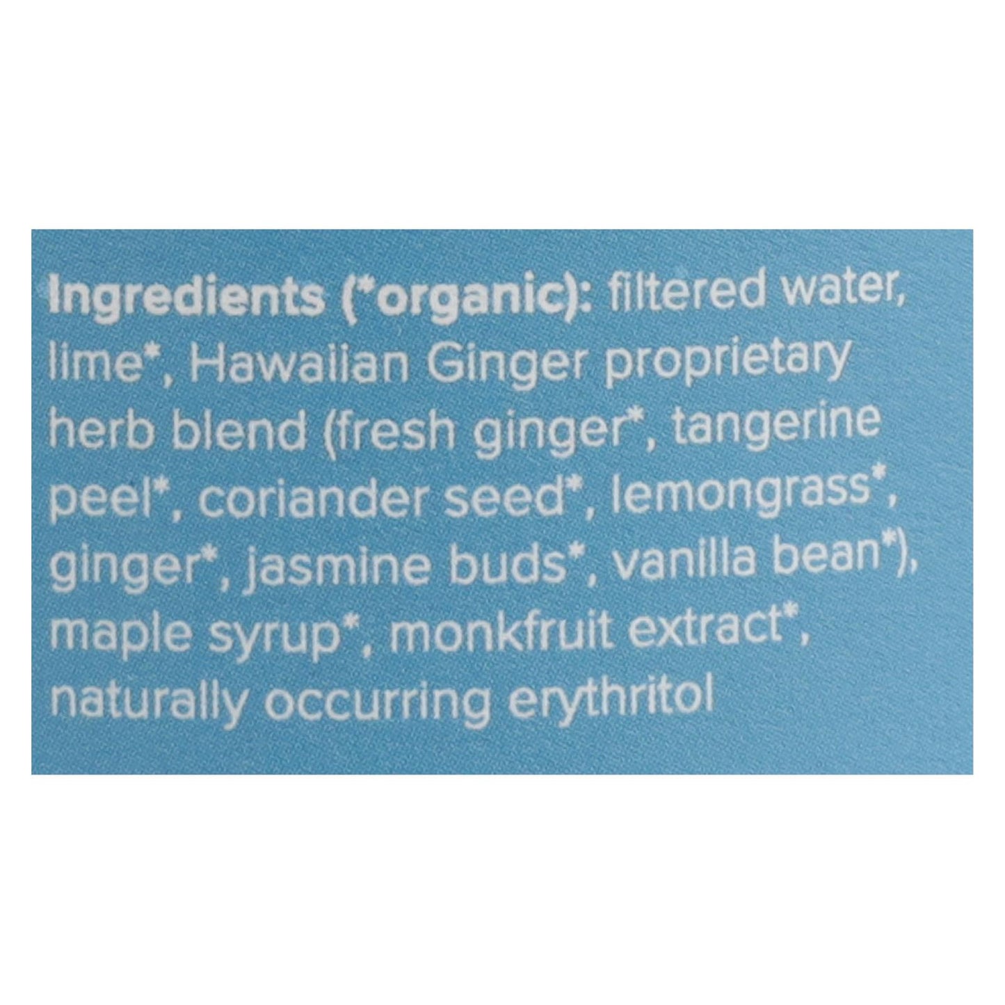 Tónico herbal de jengibre hawaiano Goldthread - Caja de 6 - 12 Fz