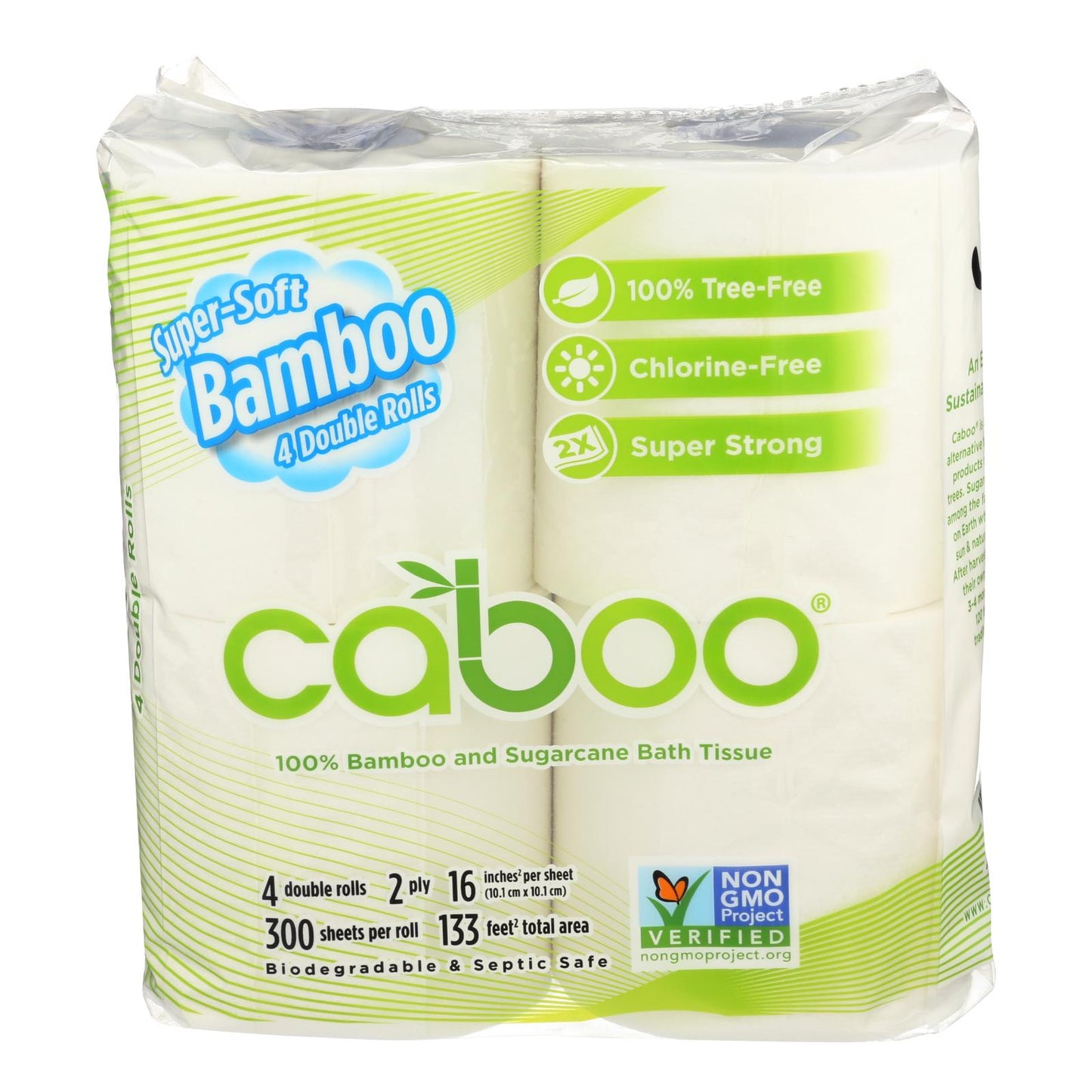 Caboo - Bathroom Tissue - Case Of 10