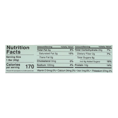 Mezcla - Prot Bar Japns Matcha Vainilla - Caja de 15-1.4 Oz
