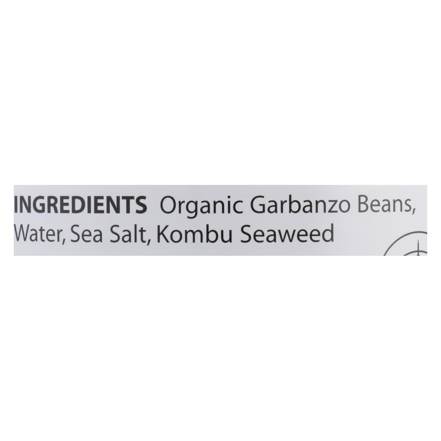 Eden Foods Organic Garbanzo Bean - Case Of 6 - 108 Oz.