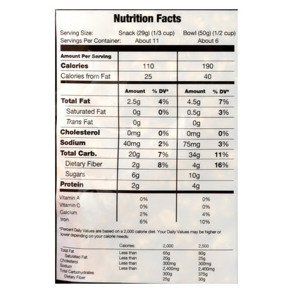 Barras de frutos secos y frutas Kind Clusters - Arce, nueces, chía y quinoa - 11 oz - Caja de 6