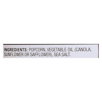 Popcorn Indiana Popcorn - Sea Salt - Case Of 12 - 4.75 Oz.