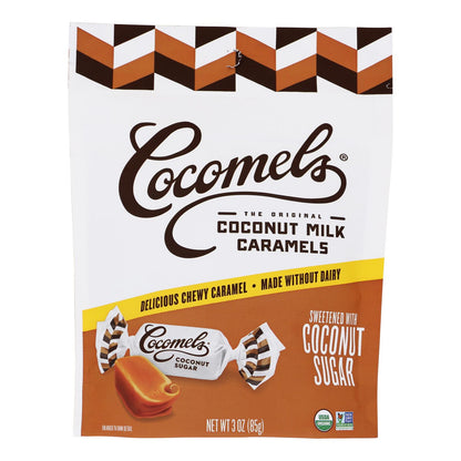 Cocomels - Azúcar de coco Cocomel - Caja de 6 - 3 oz