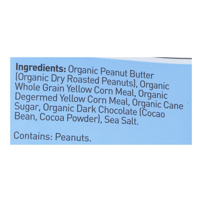 Puffworks - Bocadillos de chocolate negro con mantequilla de maní sin gluten - Caja de 8 - 3,5 oz