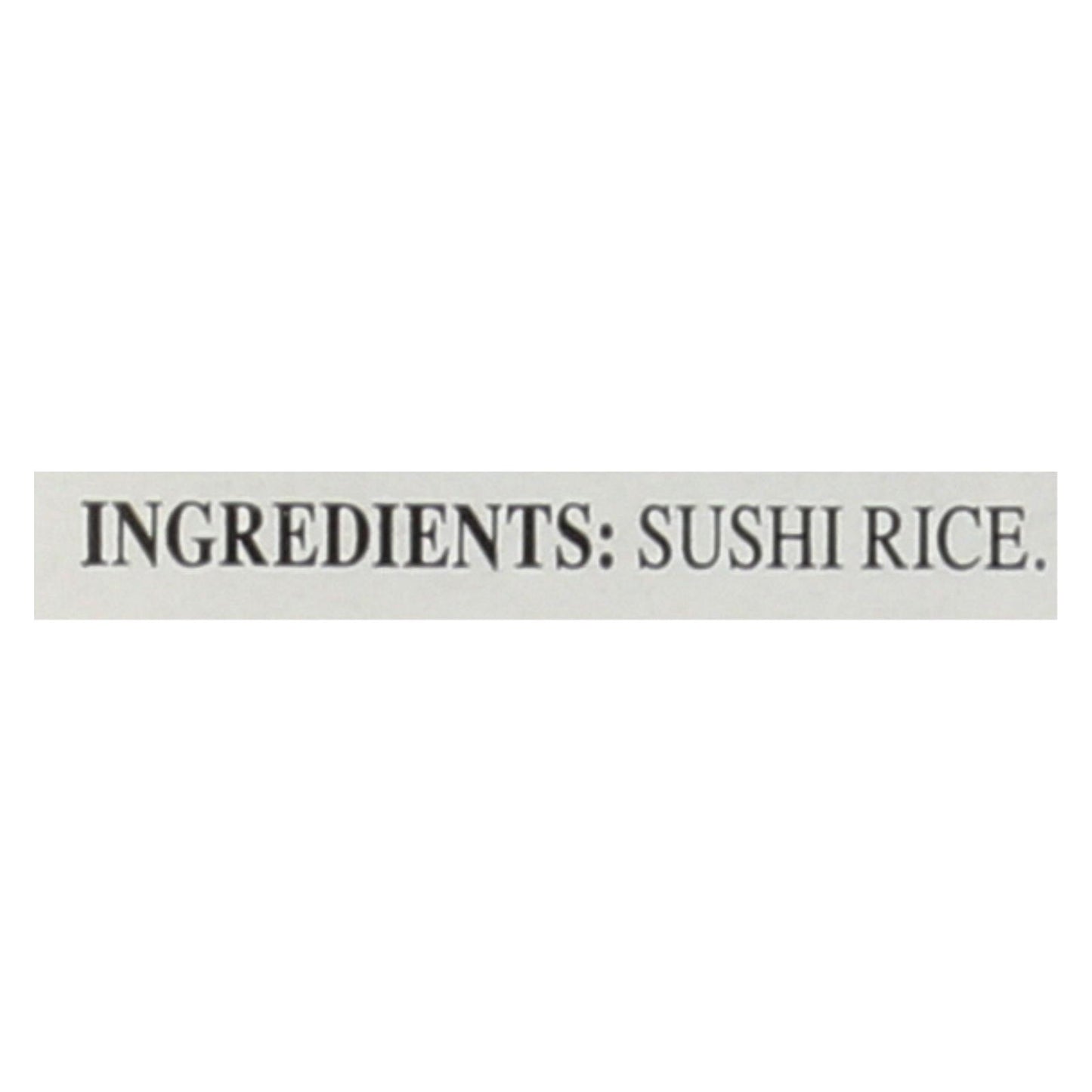 Rice Select Sushi Rice - Case Of 4 - 32 Oz.