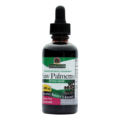 Respuesta de la naturaleza - Baya de saw palmetto - 2 fl oz