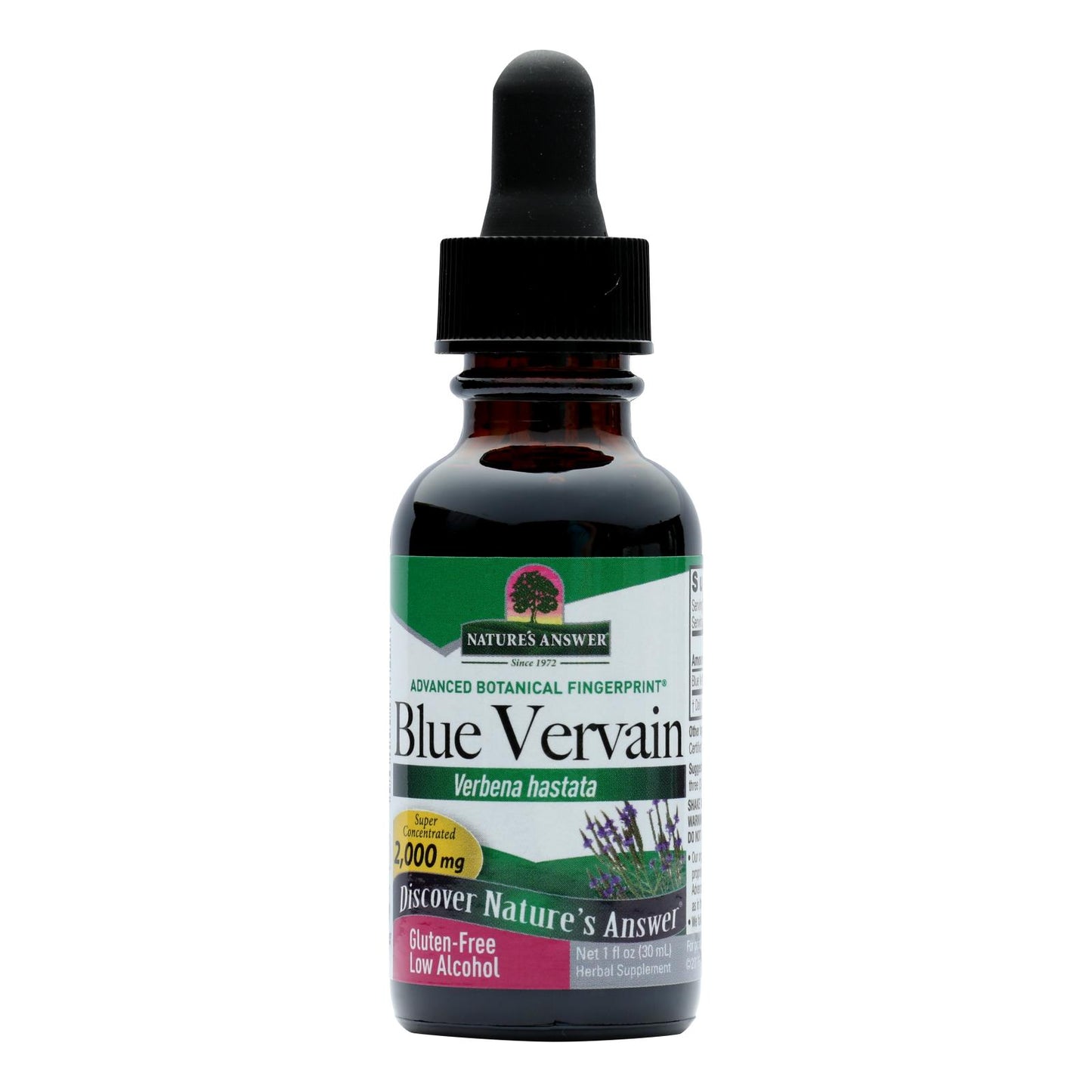 Respuesta de la naturaleza - Hierba de verbena azul - 1 fl oz