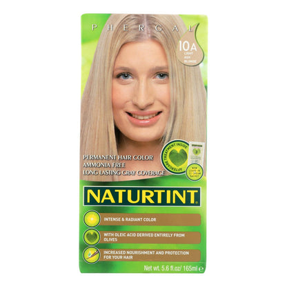 Naturtint Hair Color - Permanent - 10a - Light Ash Blonde - 5.28 Oz